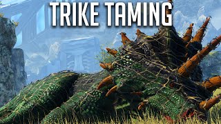 TRIKE TAMING amp BETA MISSIONS  ARK Survival Evolved Genesis Part 2 PvE  Ep 4 [upl. by Dirraj]