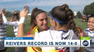 1 IOWA WESTERN WOMENS SOCCER 3 MOTLOW STATE 1 11423 [upl. by Nedah62]