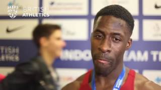 Dwain Chambers  IndoorTeamTrials [upl. by Aenej]