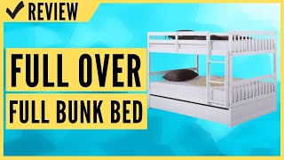 Full Over Full Bunk Bed with Twin Size Trundle [upl. by Davison]