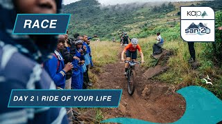 KAP sani2c 2024  Race Day 2 Ride of Your Life [upl. by Lira]