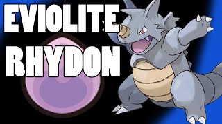 Eviolite Rhydon Pokemon Strategy Weakness Policy Rhyperior [upl. by Lilyan217]