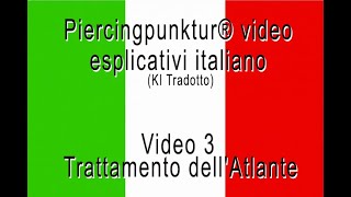 Video 3 Trattamento dellAtlante [upl. by Mount]