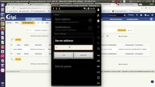 installation agent fusion inventory sur Terminal Android Février 2017 [upl. by Gottwald922]