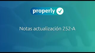 Actualización 252 [upl. by Eeleak]