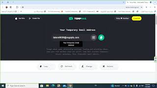 كيفية عمل بريد الكتروني مؤقت بخطوات بسيطة [upl. by Mairym]