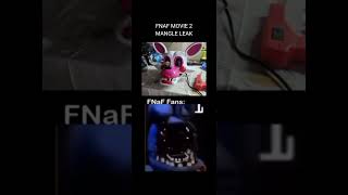 FNAF MOVIE 2 MANGLE LEAK fnafmovie2 [upl. by Aicilram]