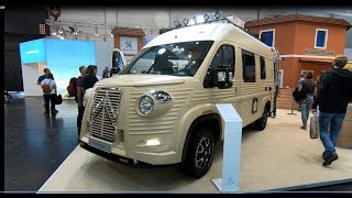 CITROEN JUMPER TYPE H WILD CAMP PÖSSL CAMPER ROADCAMP R RETRO LOOK WALKAROUND  INTERIOR [upl. by Ynaffet230]