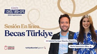 Türkiye Scholarships Sension En Linea  Becas Türkiye [upl. by Kaasi]