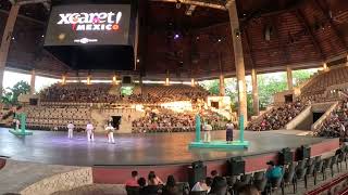 XCARET SHOW  MEXICO ESPECTACULAR [upl. by Anirrok222]