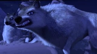 Die Eiskönigin  Völlig Unverfroren Disney  Filmszene  Wölfe  HD [upl. by Kinata]