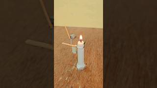 Candle extinguisher machine DIY homemade funny engineering candle funny [upl. by Elia]