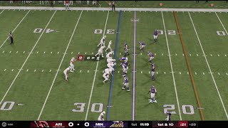 NFL LIVE🔴 Arizona Cardinals vs Minnesota Vikings Week  25th November 2024 Madden 25 PS5 GAMEPLAY [upl. by Moreta]