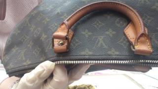 Louis Vuitton speedy 40 vintage bag care how to clean amp revive your vintage bag beforeampafter results [upl. by Fugate432]