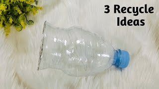 3 DIY plastic Bottle spoon holder  Recycle ideas from Bottle Plastic [upl. by Zolnay]