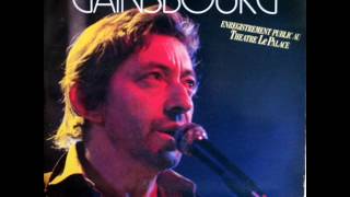 Serge Gainsbourg  Gainsbourg et cætera live  13 Des laids des laids [upl. by Esidarap148]