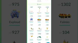 Galarion farfetchd evolution viralshorts shorts Pokemongo01 PoKePrince79 [upl. by Vaasta]