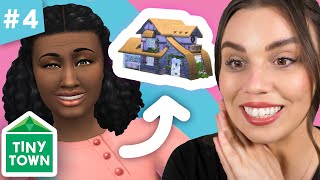 Building the CUTEST tiny house 🏠 Sims 4 TINY TOWN 🩷 Pink 4 [upl. by Edy]