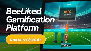 BeeLiked Gamification Platform Our January Update [upl. by Glaab]