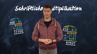 schriftliche Multiplikation  einfach erklärt [upl. by Aicinad]