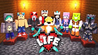 I HAVE 1 HEART   Minecraft X Life SMP 1 [upl. by Anitahs]