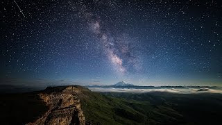 Звёздное небо в России timelapse [upl. by Eittak]