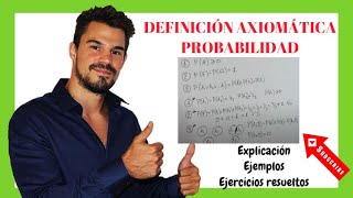 DEFINICIÓN AXIOMÁTICA de PROBABILIDAD 😲 SER un GENIO SIN ESTUDIAR 👌 en 7 MINUTOS 💪 PROFESOR OAK [upl. by Alyag]