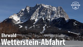 WettersteinAbfahrt in Ehrwald [upl. by Attey215]