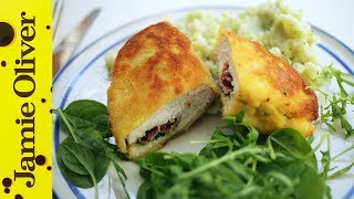 Ultimate Chicken Kiev  Jamies Comfort Food  Kerryann Dunlop [upl. by Eednahs]