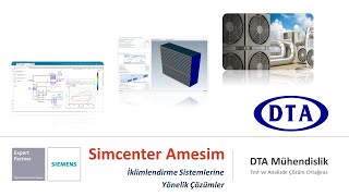 Simcenter Amesim ile İklimlendirme Sistemlerine Yönelik Çözümler [upl. by Eilrebmik]