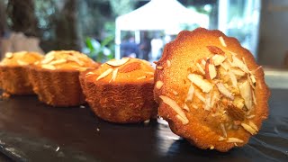 French honey almond financier recipe  almond brown butter cake  bakedwithsanjib [upl. by Arvid]