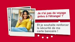 Bloquer les paiements par carte à létranger [upl. by Anahsohs]