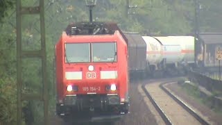 Züge bei KampBornhofen am Rhein SBB Cargo Re482 MRCE 189 185 2x 145 [upl. by Reinwald869]