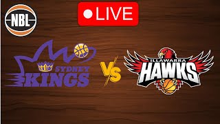 🔴 Live Sydney Kings vs Illawarra Hawks  Live Play by Play Scoreboard [upl. by Ekud842]