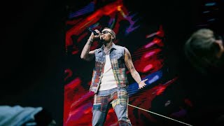 Chris Brown  Sensational Live  F1 Abu dahbi Concert [upl. by Cnahc]