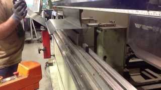 Great Metal forming on CNC Brake Press [upl. by Dione402]