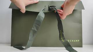 Longchamp Le Pliage unboxing and what I bring to work [upl. by Gessner]