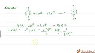 QUINHYDRONE ELECTRODE [upl. by Ajram]