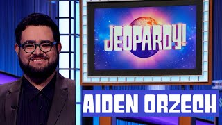 Who is AIDEN ORZECH from Jeopardy Contestant amp Life EXPLAINED [upl. by Chrystal]