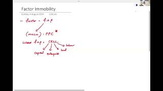 Economics Tuition  Understanding Factor Immobility Part 1 [upl. by Oeramed]