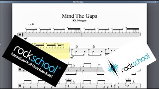 Mind The Gaps Rockschool Grade 8 Drums [upl. by Brien760]