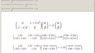 Eigenvalue Problem for 22 Hermitian Matrices [upl. by Evangelia864]