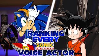 Ranking Every Single of Sonics Voice Actors [upl. by Olra]