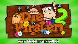 Die Piraten 2  Kinderlied zum Mitsingen  Kindermusikwelt [upl. by Granese711]