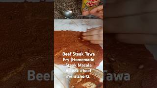 Steak Beef Steak RecipePerfect Beef Steak How to Make Beef Steak at Homesteak beefrecipe [upl. by Alver825]