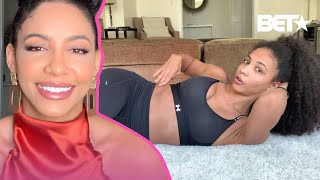 How To Get Abs At Home With No Equipment By Miss USA 2019 Cheslie Kryst  Hot Girl Style [upl. by Esmaria730]