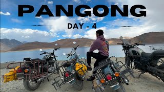 Yak Piche Bhagi 😱  Pangong lake me  LADAKH DAY  4 Vlog [upl. by Cantone939]