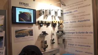 DEMAG CRANES COMPONENTS  Hall 7000 Stand C20 [upl. by Ediva24]