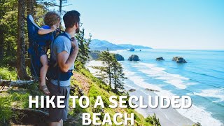 Hiking Crescent Beach Trail  Ecola State Park [upl. by Geehan607]