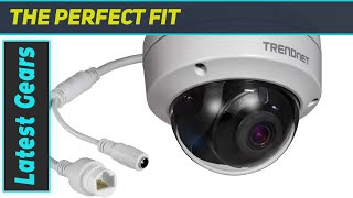 TRENDnet IndoorOutdoor 8MP 4K H265 WDR PoE Dome Network Camera Overview [upl. by Komarek]